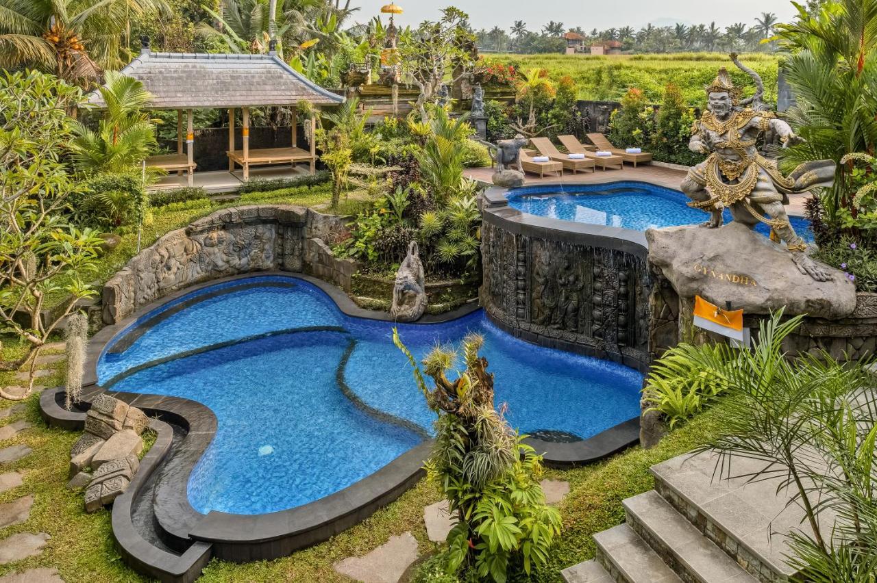 Gynandha Ubud Cottage Kültér fotó
